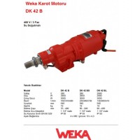 Weka Karot Motor DK 42 B Karot
